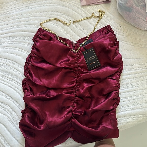 NWT Michael Costello X Daxton Mini Skirt - Picture 4 of 5